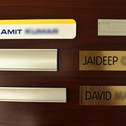 office nameplate 18